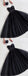 Black Spaghetti Straps Short Homecoming Dresses,Cheap Short Prom Dresses,CM883