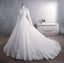 Cheap Long Sleeves High Neck Modest Wedding Dresses Online, Cheap Bridal Dresses, WD517