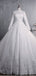 Cheap Long Sleeves High Neck Modest Wedding Dresses Online, Cheap Bridal Dresses, WD517