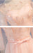 Long Sleeve Light Peach Open Back Lace Cute Homecoming Prom Dresses, Affordable Short Party Prom Dresses, Perfect Homecoming Dresses, CM319