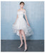 Off Shoulder Short Sleeves Homecoming Dresses,Cheap Short Prom Dresses,CM915
