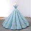 Off Shoulder Tiffany Blue Ball Gown Cheap Long Evening Prom Dresses, Cheap Custom Sweet 16 Dresses, 18532