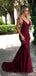 Sexy Lace Mermaid Long Cheap Evening Prom Dresses, Cheap Custom Party Prom Dresses, 18577
