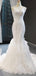 Spaghetti Straps Ruffle Mermaid Cheap Wedding Dresses Online, Cheap Bridal Dresses, WD620