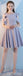Summer Gray Short Mismatched Custom Cheap Bridesmaid Dresses Online, WG507