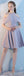 Summer Gray Short Mismatched Custom Cheap Bridesmaid Dresses Online, WG507