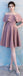 Unique Dusty Pink Short Mismatched Simple Cheap Bridesmaid Dresses Online, WG511