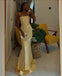 Sexy Yellow Mermaid Long Party Prom Dresses To Impress,Evening Dress,13484