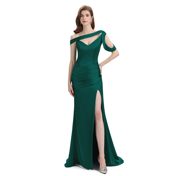 Mismatched Dark Green Mermaid Cheap Bridesmaid Dresses Online, WG1083