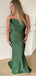 Sexy Green Mermaid Long Party Prom Dresses To Impress,Evening Dress,13424