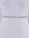 Elegant Sparkly Beaded Thin Brides Sash For Wedding,S440