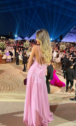 Gorgeous Pink Mermaid Sweetheart Long Party Prom Dresses To Impress,Evening Dress,13572