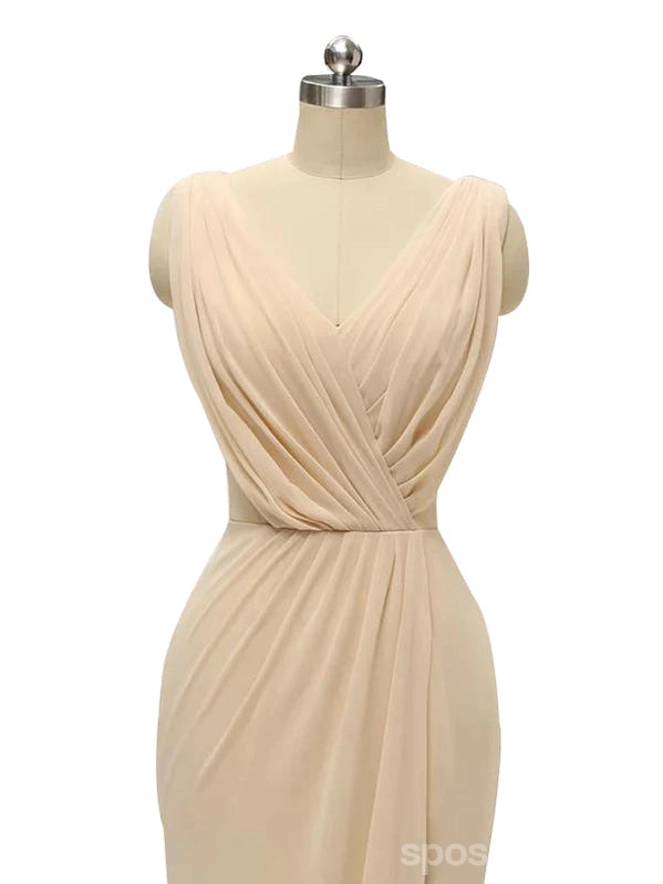 Mismatched Chiffon Cheap Long Cheap Bridesmaid Dresses Online, WG635