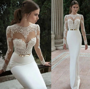 Newest White Prom Dresses, Long Sleeves Prom Dresses,Formal Prom Dresses, Sexy Prom Dresses, Charming Prom Dresses, Open Back Prom Dresses,Prom Dresses Online,PD0118