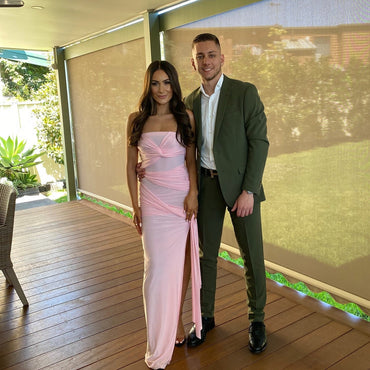 Pretty Pink Mermaid Long Party Prom Dresses To Impress,Evening Dress,13521