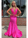 Sexy Mermaid Deep V-neck Maxi Long Party Prom Dresses, Evening Dress,13226