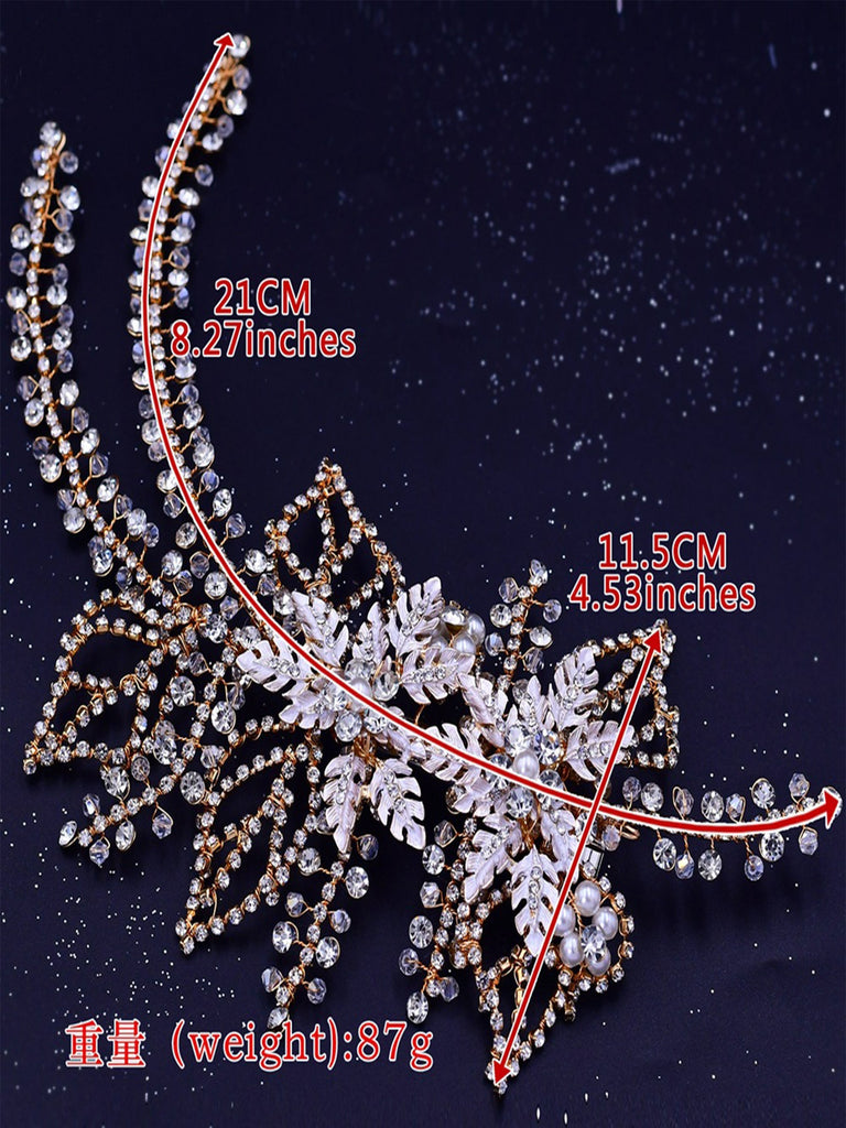 Sparkly Luxury Ladies Rhinestone Hair Accessories for Women, HP254