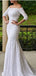 Half Sleeves Lace Mermaid Cheap Wedding Dresses, Cheap Wedding Gown, WD705