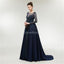 Long Sleeves Heavily Beaded Cheap Long Evening Prom Dresses, Evening Party Prom Dresses, 12004