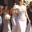 Mermaid Lace Top Sweetheart Long Elegant Wedding Bridesmaid Dresses, WG360