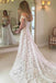 Off Shoulder Lace A-line Cheap Wedding Dresses Online, Cheap Bridal Dresses, WD547