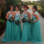 Online Cheap Custom Make Formal A Line Long Wedding Bridesmaid Dresses, WG315