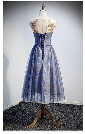 Scoop Cap Sleeves Gold Sequin Cheap Homecoming Dresses Online, Cheap Short Prom Dresses, CM764