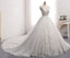 Sexy Open Back Cap Sleeve Long Tail Lace Wedding Bridal Dresses, Custom Made Wedding Dresses, Affordable Wedding Bridal Gowns, WD240