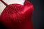 Simple Red A-line Spaghetti Straps V-neck Cheap Long Prom Dresses Online,12455