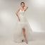 Spahgetti Straps High Low Simple Cheap Wedding Dresses Online, Cheap Bridal Dresses, WD565