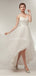 Spahgetti Straps High Low Simple Cheap Wedding Dresses Online, Cheap Bridal Dresses, WD565