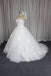 Strapless A line Tulle Wedding Dresses, Custom Made Long Wedding Gown, Cheap Wedding Gowns, WD200