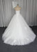 Strapless A line Tulle Wedding Dresses, Custom Made Long Wedding Gown, Cheap Wedding Gowns, WD200